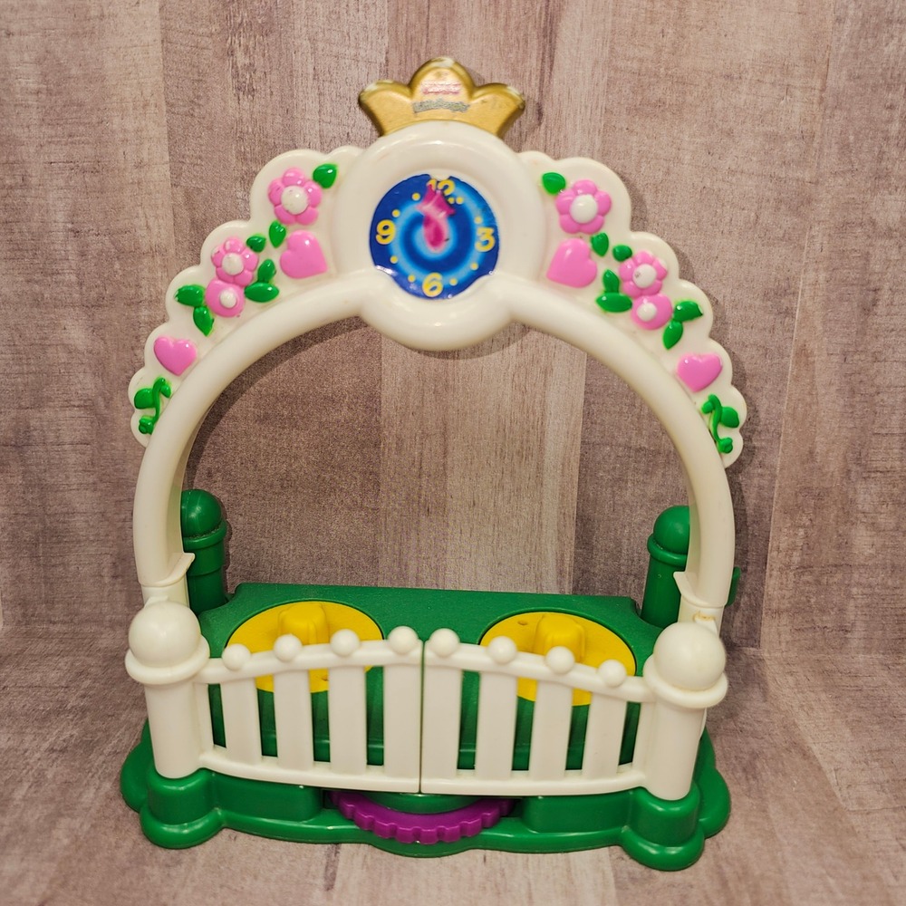 Fisher Price Little People Lil Kingdom Castle Dance Floor 2003 Floral Arch